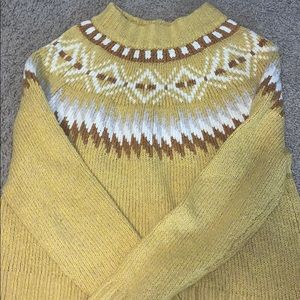 Yellow American Eagle Sweater